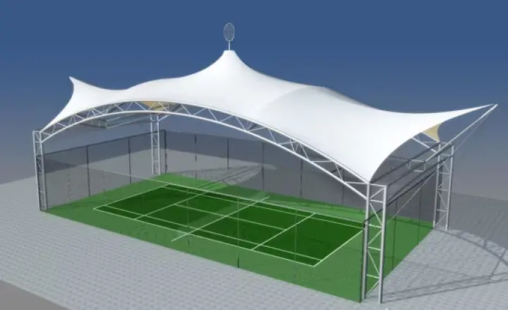 Canopy Membrane Lapangan di Purwakarta